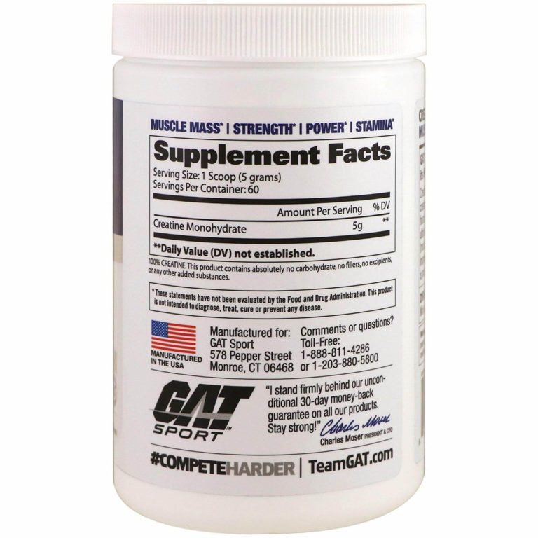 Buy GAT Nutrition Creatine 300 Grams in Pakistan | 100% Authentic