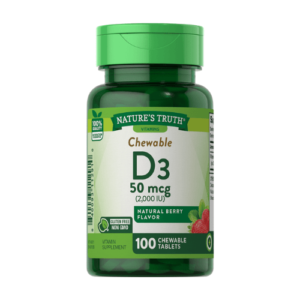 Natures Truth D3 Tablets 100 Tabs| 100% Authentic | Synergize.pk